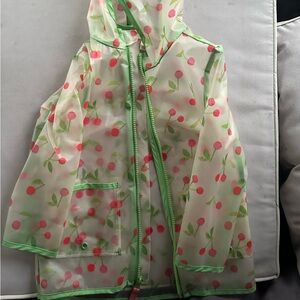 Cat & Jack Cherry Print Raincoat